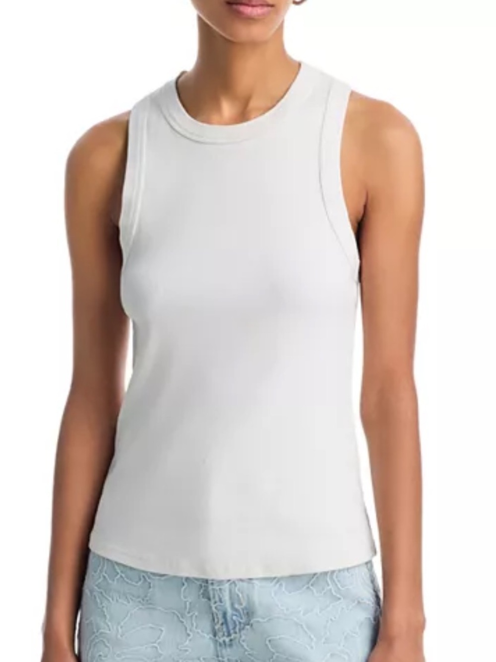 Veronica Beard Jordyn Crewneck Tank S